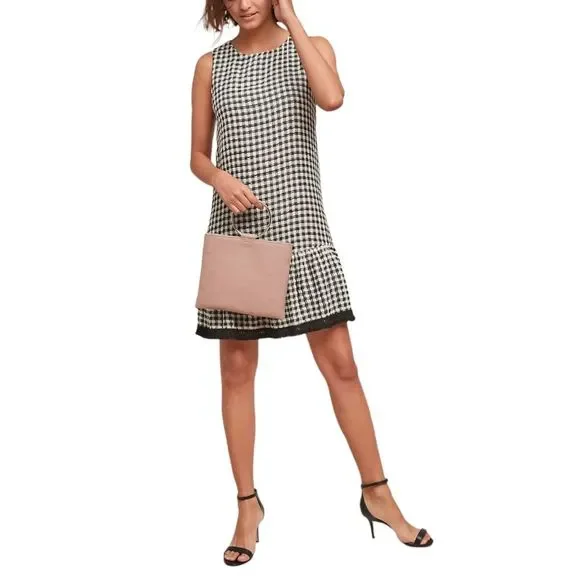 Anthropologie | Dresses | Nwt Anthropologie Dolan Gingham Drop Waist Shift  Dress Xl | Poshmark